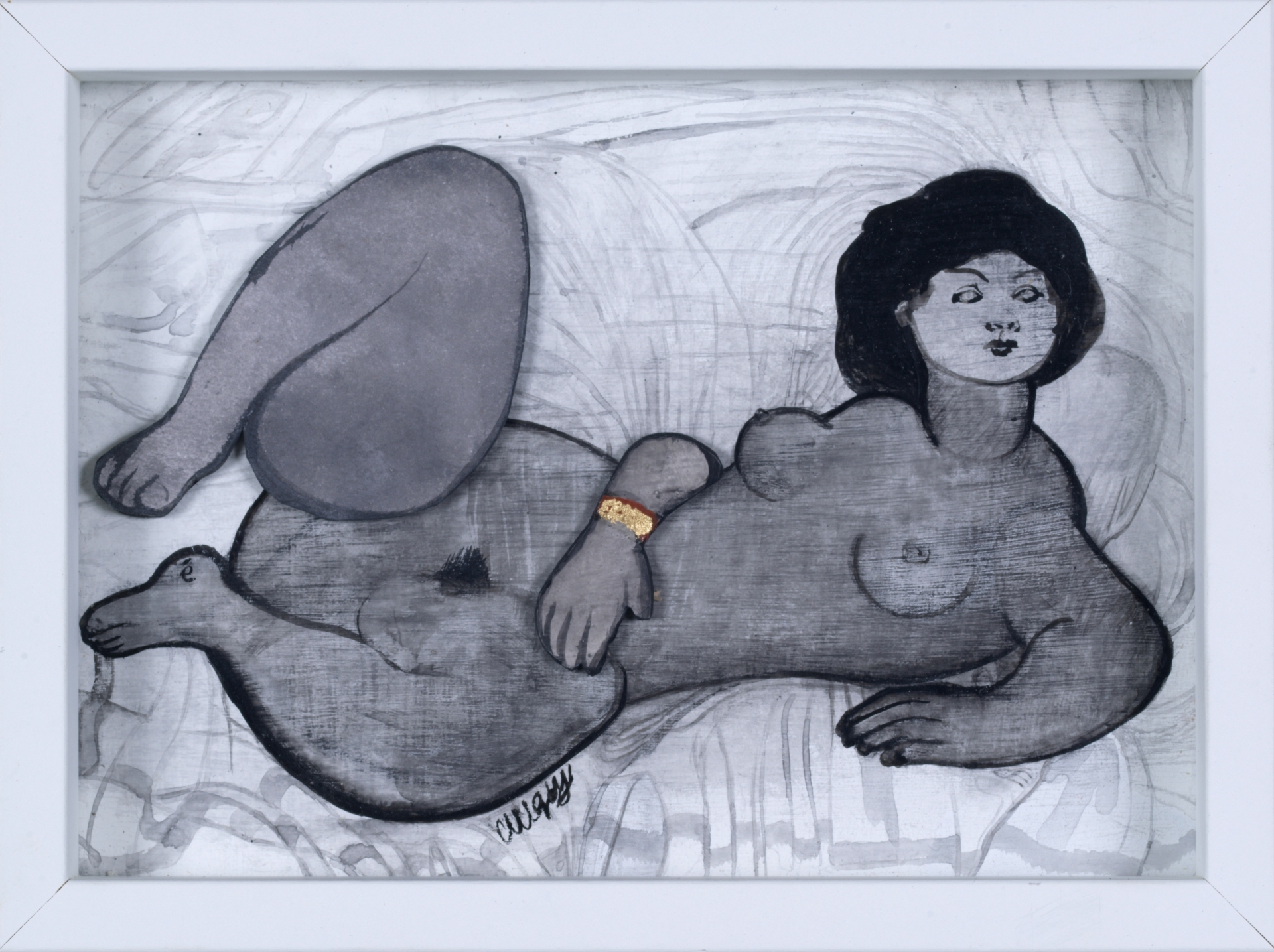 FEMME VALISE I - Linette Cajou